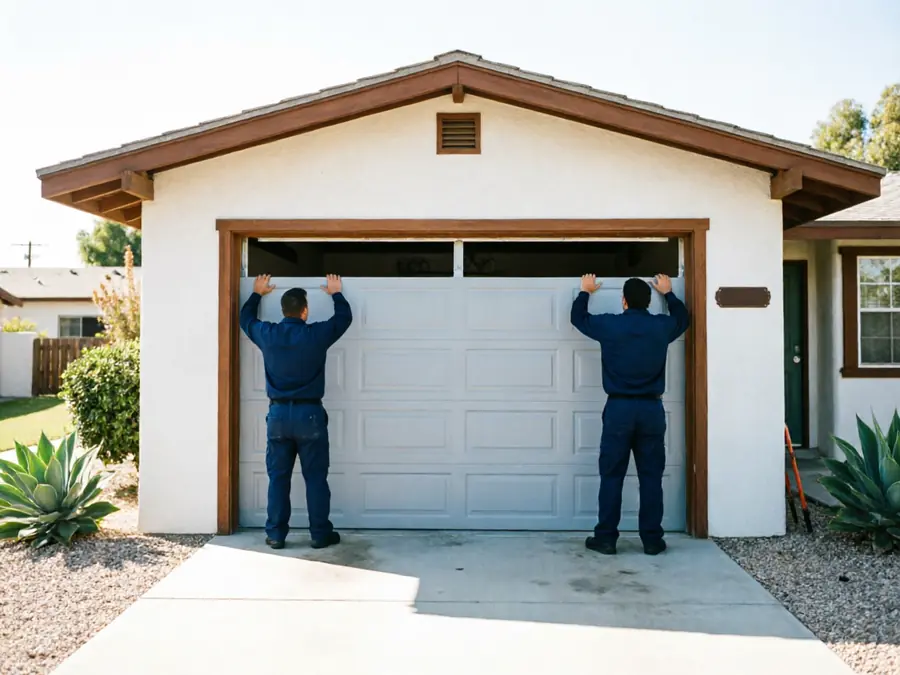 Garage Door Installation for Meridian's 2000s-Era Homes in Meridian