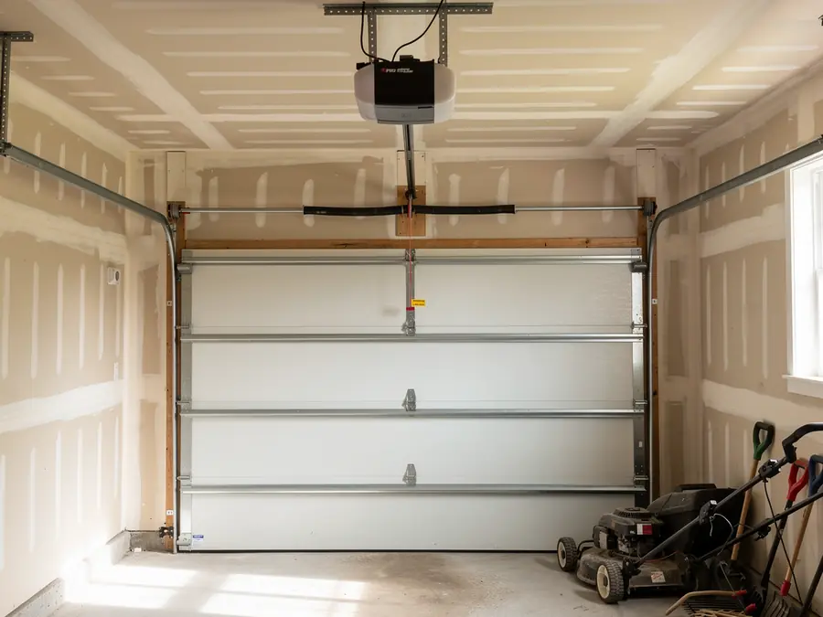 Residential garage door in Meridian