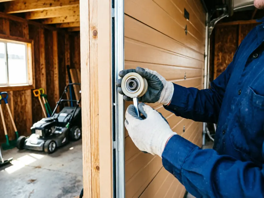 Roller Replacement for Meridian Garage Doors in Meridian